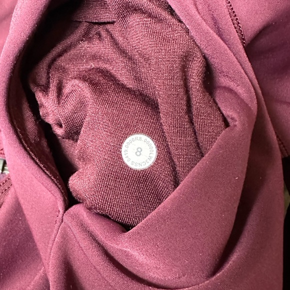 Lululemon Garnet Red Burgundy Every Journey Hoodie *Spacer 8 Jacket Sweater - Picture 7 of 7